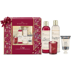 Baylis & Harding Zimní království pěna do koupele 300 ml + sprchový krém 300 ml + mléko na tělo a ruce 50 ml + vonná svíčka 60 g, kosmetická sada pro ženy