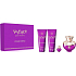 Versace Dylan Purple parfémovaná voda 100 ml + tělové mléko 100 ml + sprchový gel 100 ml + parfémovaná voda miniatura 5 ml, dárková sada pro ženy