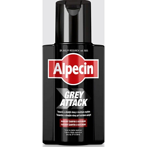 Alpecin kofeinový šampon na vlasy Grey Attack, 200 ml Alpecin kofeinový šampon na vlasy Grey Attack, 200 ml