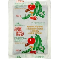 Benkor Deko přírodní nálev na okurky a zeleninu, 100 g