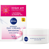 Nivea Výživný denní krém pro suchou až citlivou pleť SPF30 50ml