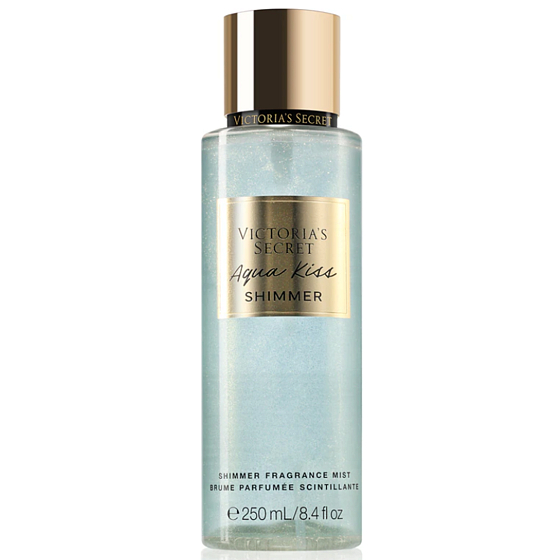 Victoria´s Secret Aqua Kiss Shimmer tělový sprej 250 ml