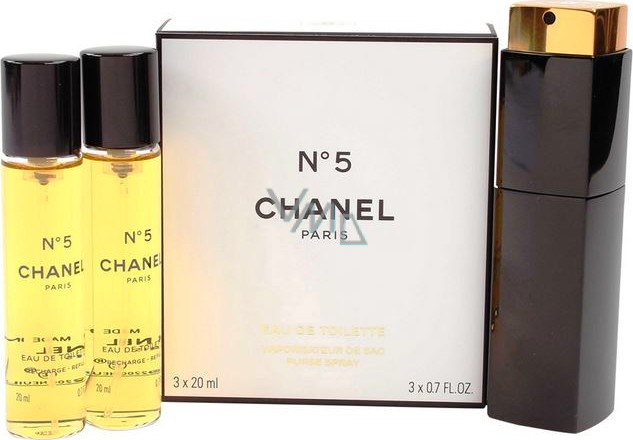 Chanel No.5 eau de toilette set for women 3 x 20 ml - VMD