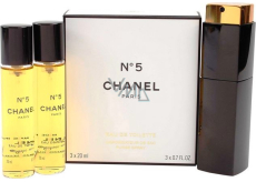 Chanel No.5 toaletní voda komplet pro ženy 3 x 20 ml