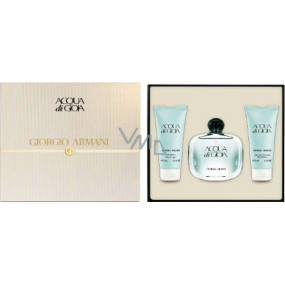 Giorgio Armani Acqua di Gioia parfémovaná voda pro ženy 50 ml + tělové mléko 75 ml + sprchový gel 75 ml, dárková sada