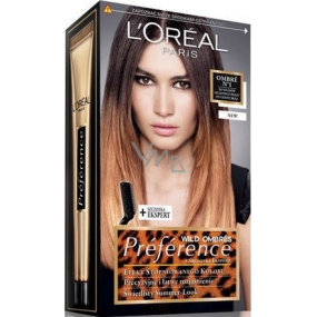 Loreal Paris Préférence Wild Ombré barva na vlasy N1 světle-tmavě hnědé vlasy