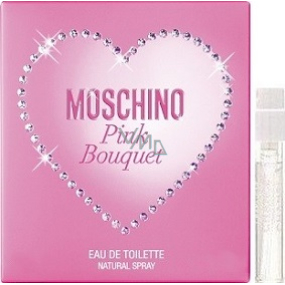 Moschino Pink Bouquet toaletní voda pro ženy 1 ml s rozprašovačem, vialka