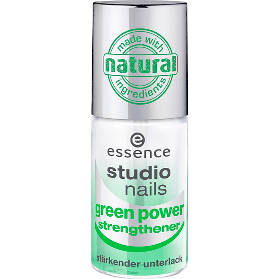 Essence Studio Nails Green Power Strengthener posilovač nehtů 8 ml