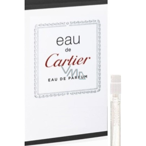 Cartier Eau de Cartier parfémovaná voda unisex 1,5 ml s rozprašovačem, vialka