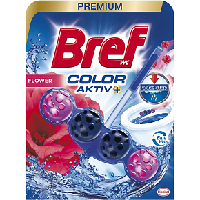 Bref Blue Aktive Fresh Flower, WC kuličky, 50 g