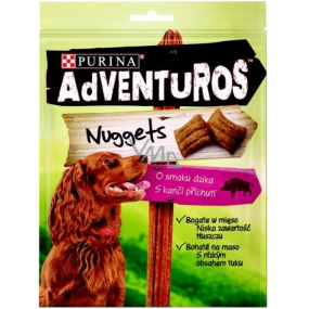 Purina Adventuros Nuggets nugetky s kančí příchutí 90 g