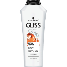 Gliss Kur Total Repair regenerační šampon pro suché a namáhané vlasy 250 ml