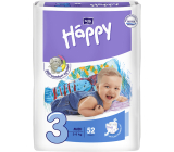 Bella Happy 3 Midi 5-9 kg plenkové kalhotky 52 kusů