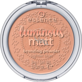 Essence Luminous Matt Bronzing Powder bronzový pudr 01 Sunshine 9 g