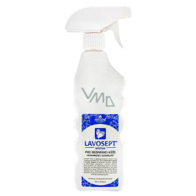 Lavosept Citron dezinfekce kůže roztok pro profesionální použití více jak 75% alkoholu 500 ml rozprašovač