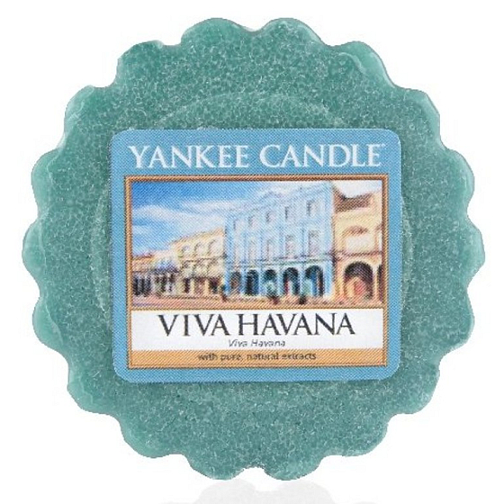 Yankee Candle Viva Havana - Ať žije Havana vonný vosk do aromalampy 22 g