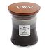 WoodWick Trilogy Warm Woods - Hřejivé dřevo vonná svíčka s dřevěným knotem a víčkem sklo střední 275 g