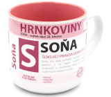 Nekupto Hrnkoviny Hrnek se jménem Soňa 0,4 litru