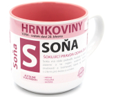 Nekupto Hrnkoviny Hrnek se jménem Soňa 0,4 litru