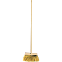 Spokar Koště zatloukané s holí, syntetické vlákna (PVC), hůl 120 cm, šířka 50 cm