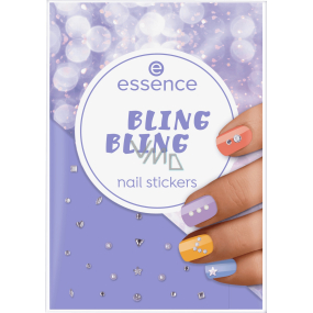 Essence Bling Bling Nail Stickers nálepky na nehty 28 kusů