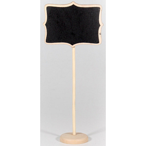 Nekupto Home Decor Cedulka na křídu obdélník 18 cm