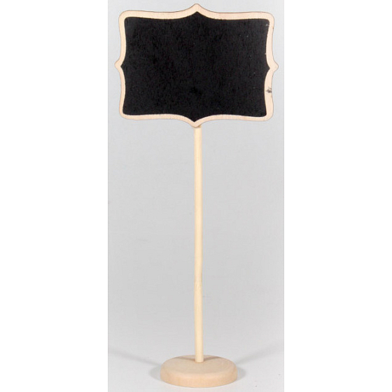 Nekupto Home Decor Cedulka na křídu obdélník 18 cm