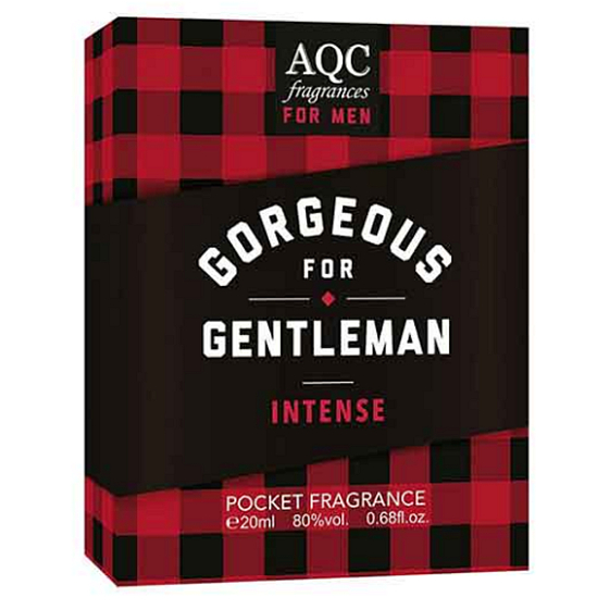 AQC Fragrances Gorgeous for Gentleman Intense parfémovaná voda pro muže 20 ml