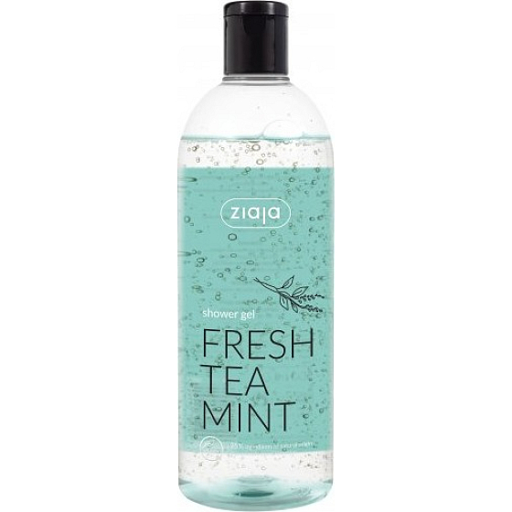 Ziaja Fresh Tea Mint - Svěží mátový čaj sprchový gel 500 ml