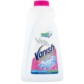 Vanish Oxi Action White tekutý odstraňovač skvrn na bílé prádlo 1 l