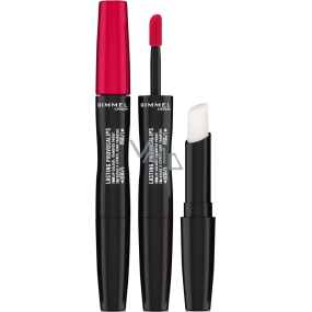 Rimmel London Lasting Provocalips Double Ended dlouhotrvající tekutá rtěnka 500 Kiss The Town Red 3,5 g