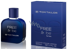 Tom Tailor Free to be for Him toaletní voda pro muže 50 ml