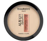 Bourjois Always Fabulous kompaktní matující pudr 108 Apricot Ivory 10 g