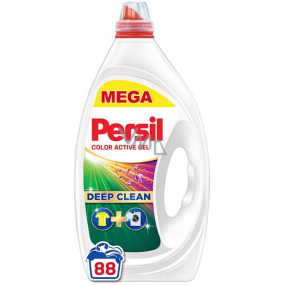 Persil Deep Clean Expert Color tekutý prací gel na barevné prádlo 88 dávek 3,96 l