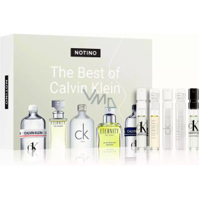 Calvin Klein Everyone edt 1,2 ml + CK One edt 1,2 ml + Everyone edp 1,2 ml + Eternity for Men edt 1,2 ml + Eternity edp 1,2 ml, Discovery box The Best of dárková sada