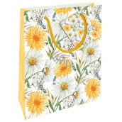 Nekupto Dárková papírová taška 14 x 11 x 6,5 cm Luční květy