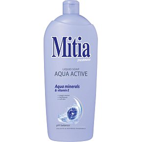 Mitia Aqua Active tekuté mýdlo, náplň, 1 l