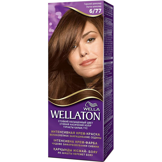 Wella Wellaton Intense Color Cream krémová barva na vlasy 6/77 hořká čokoláda