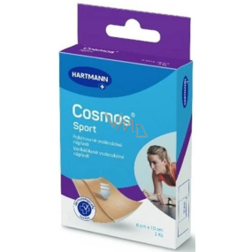 Cosmos Sport náplast polstrovaná voděodolná 6 x 10 cm 5 kusů