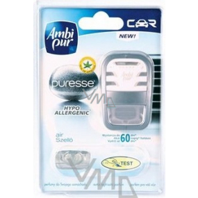 Ambi Pur Car Puresse Sensitive Air osvěžovač vzduchu komplet s náplní 7 ml