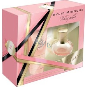 Kylie Minogue Pink Sparkle toaletní voda 30 ml + tělové mléko 150 ml, dárková sada