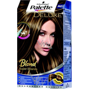 Schwarzkopf Palette Deluxe Blond pečujících 7 olejů melír na vlasy ME1 Super