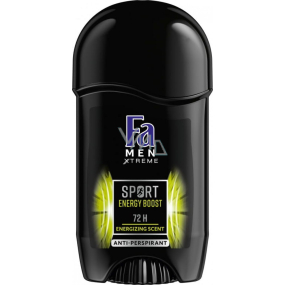Fa Men Xtreme Sport Energy Boost 72h antiperspirant deodorant stick pro muže 50 ml