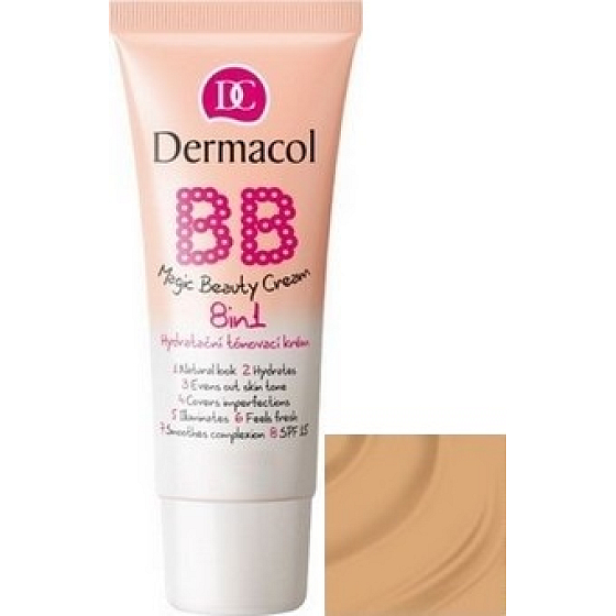 Dermacol Magic Beauty Cream hydratační BB krém 8v1 odstín Nude 30 ml
