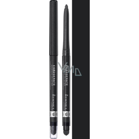 Rimmel London Exaggerate automatická voděodolná tužka na oči 263 Starlit Black 0,28 g