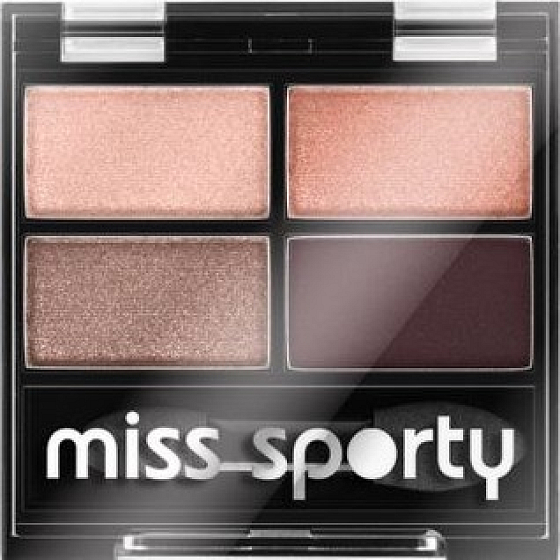 Miss Sporty Studio Colour Quattro oční stíny 408 Smoky Rose 3,2 g