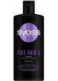 Syoss Full Hair 5 šampon pro jemné vlasy bez objemu 440 ml