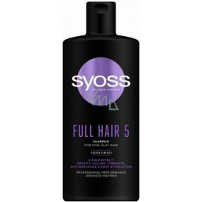 Syoss Full Hair 5 šampon pro jemné vlasy bez objemu 440 ml