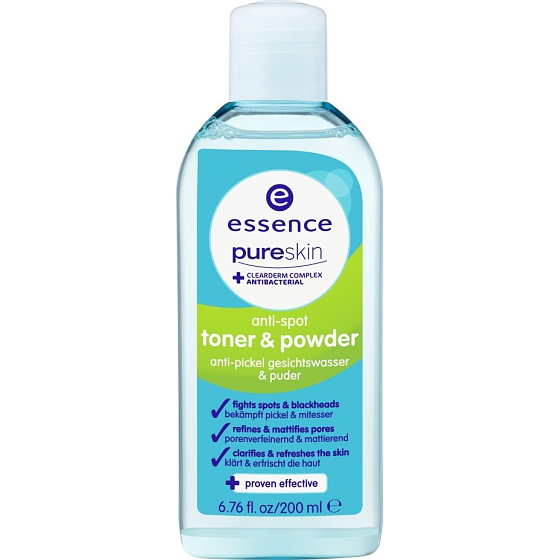 Essence Pure Skin Anti-Spot Toner & Powder tonic a pudr 200 ml