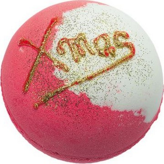 Bomb Cosmetics Vánoce jsou tu Šumivý balistik do koupele 160 g